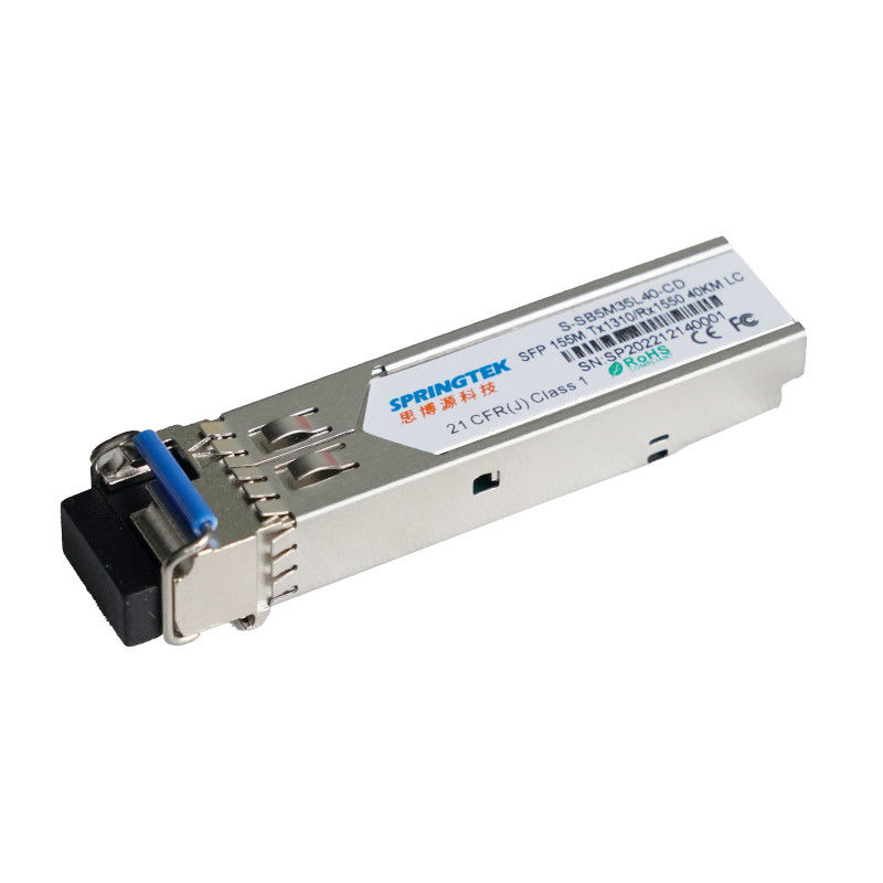 ইথারনেট SFP BIDI 40km 1310/1550nm 155M SM LC DFB DOM অপটিক্যাল ট্রান্সসিভার মডিউল