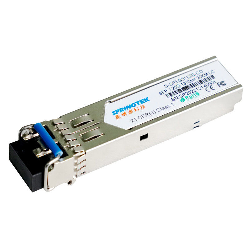1.25G LX SFP 1310nm 20km 1000BASE-LX একক মোড ডুয়াল ফাইবার LC DDM ট্রান্সসিভার মডিউল 1G LX 20km