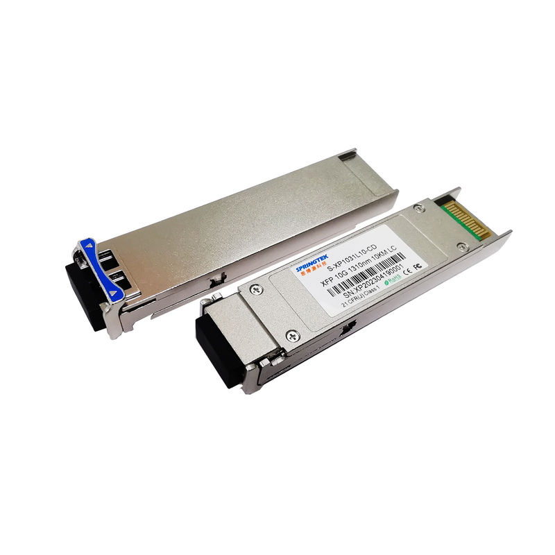 ডেলের জন্য 10GBASE-LR/LW OC-192/STM-64 DOM মডিউল 10G XFP LR অপটিক্যাল ট্রান্সসিভার 1310nm 10km